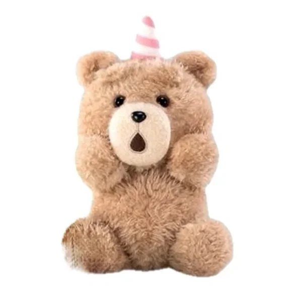 Pop Mart Ted 2 Plush Keychain Pendant Party Bear - Picture 7 of 8